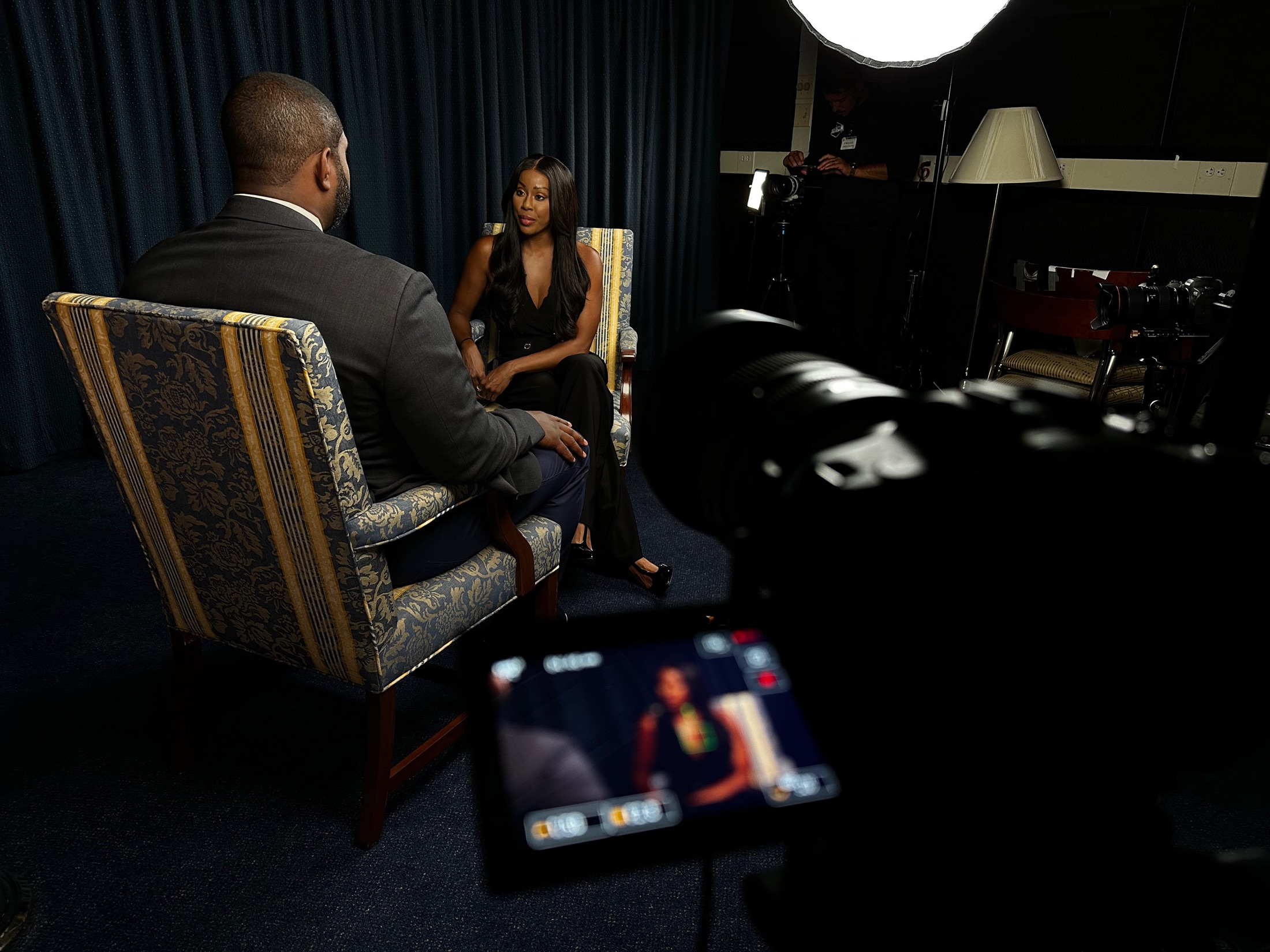 A carefully planned Neu Luma interview production